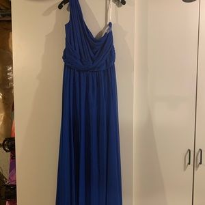 Blue, new with tags bridesmaid dress